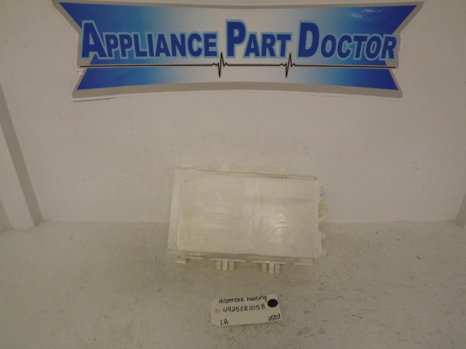 LG Washer 4925ER1015B Dispenser Drawer Housing Used LG Washer 4925ER1015B Dispenser Drawer Housing Used